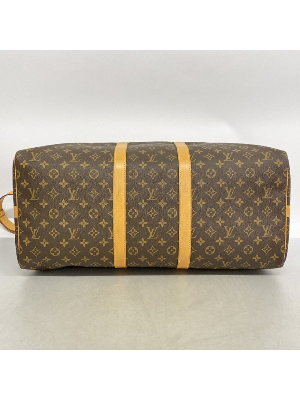 Louis Vuitton Boston Bag Monogram Keepall Bandouliere 55 Brown - Picture 3 of 10